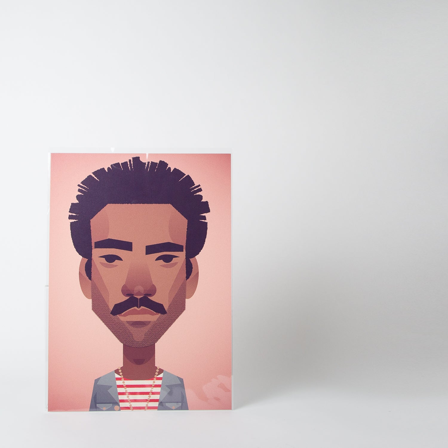 Childish Gambino portraiture Art by Stanley Chow Prints at Secret Location