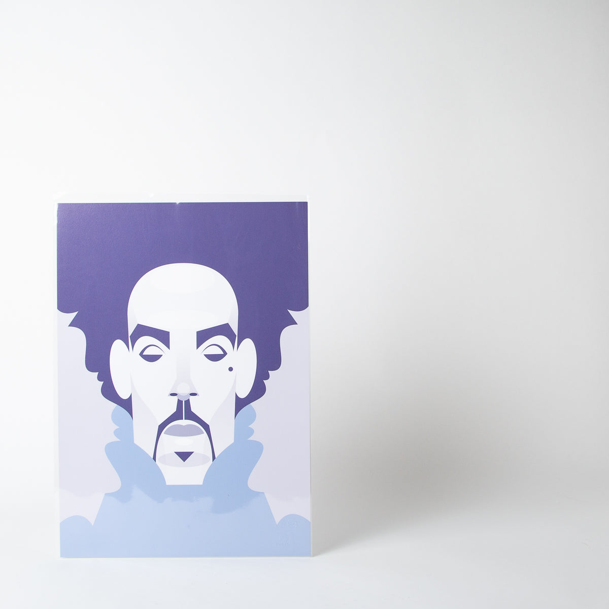 Prince the Purple One portraiture Art by Stanley Chow Prints at Secret Location