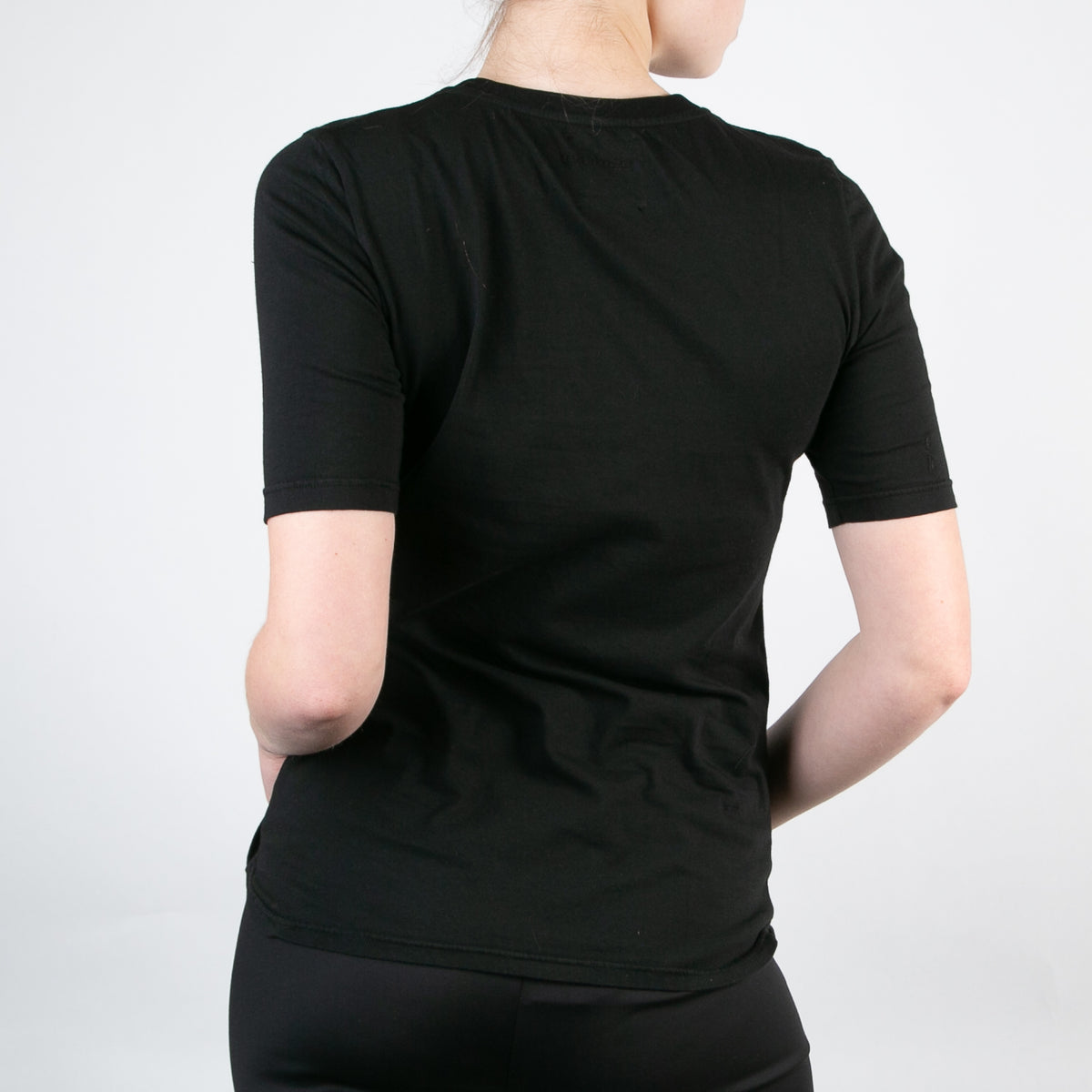 Basic womens t-shirt , black - Secret Location