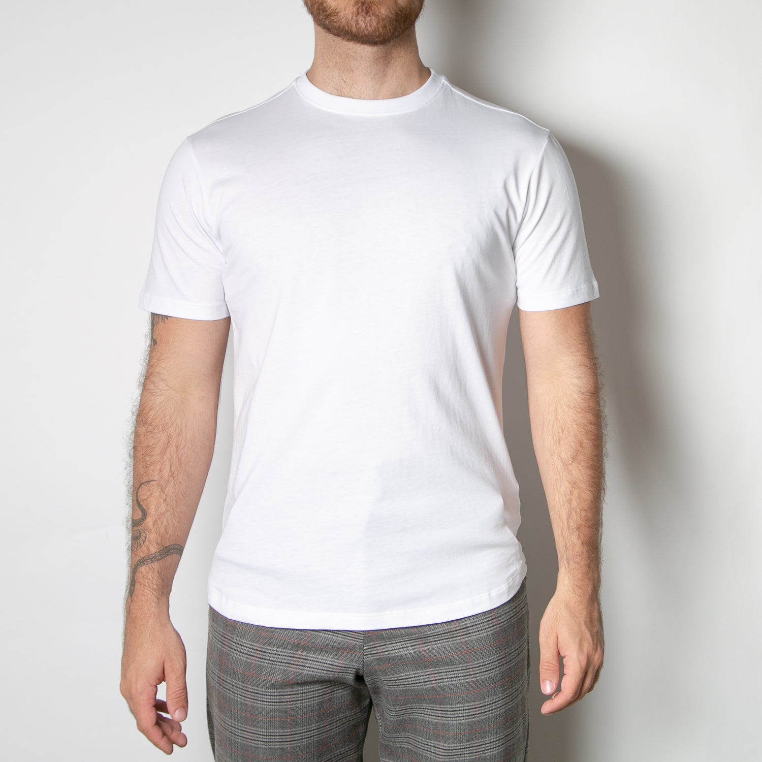 Basic mens t-shirt, white - Secret Location