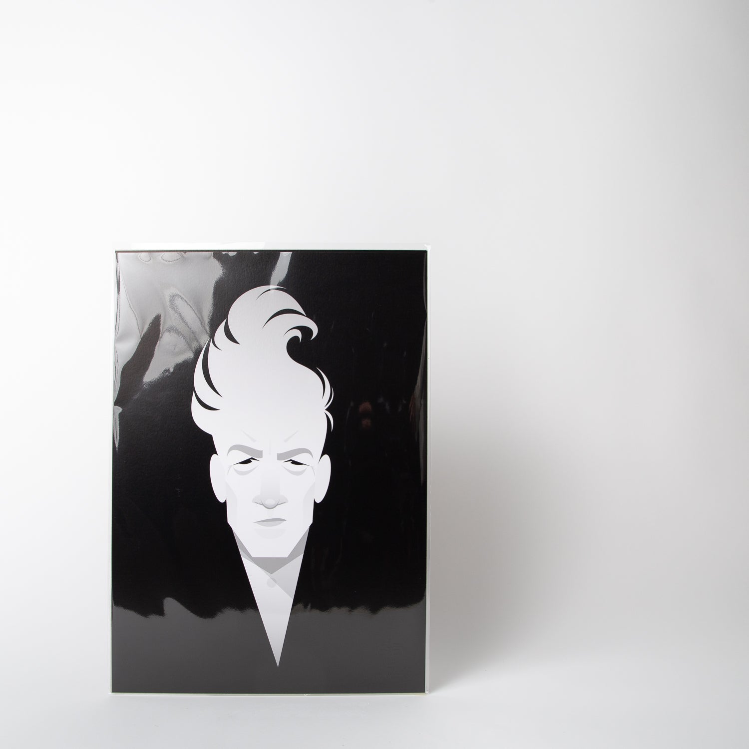 David Lynch portraiture Art by Stanley Chow Prints at Secret Location