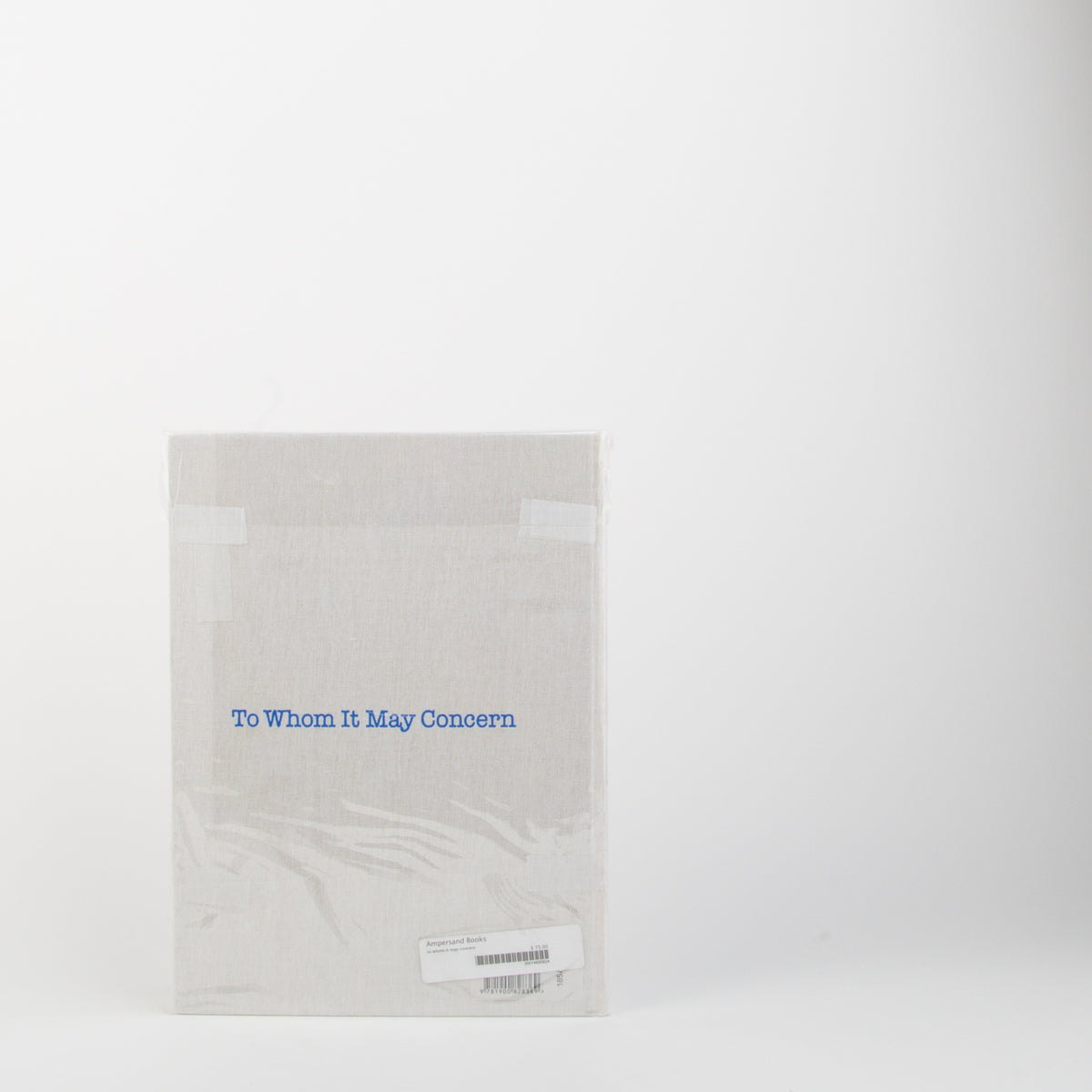 to whom it may concern hardcover