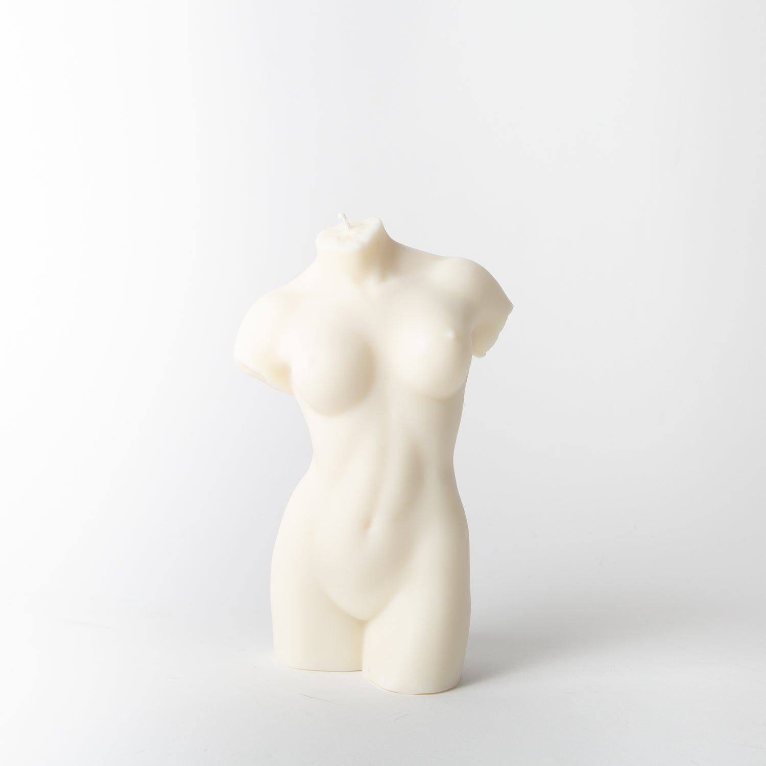 all natural beeswax candle in white by hannah candles at secret location