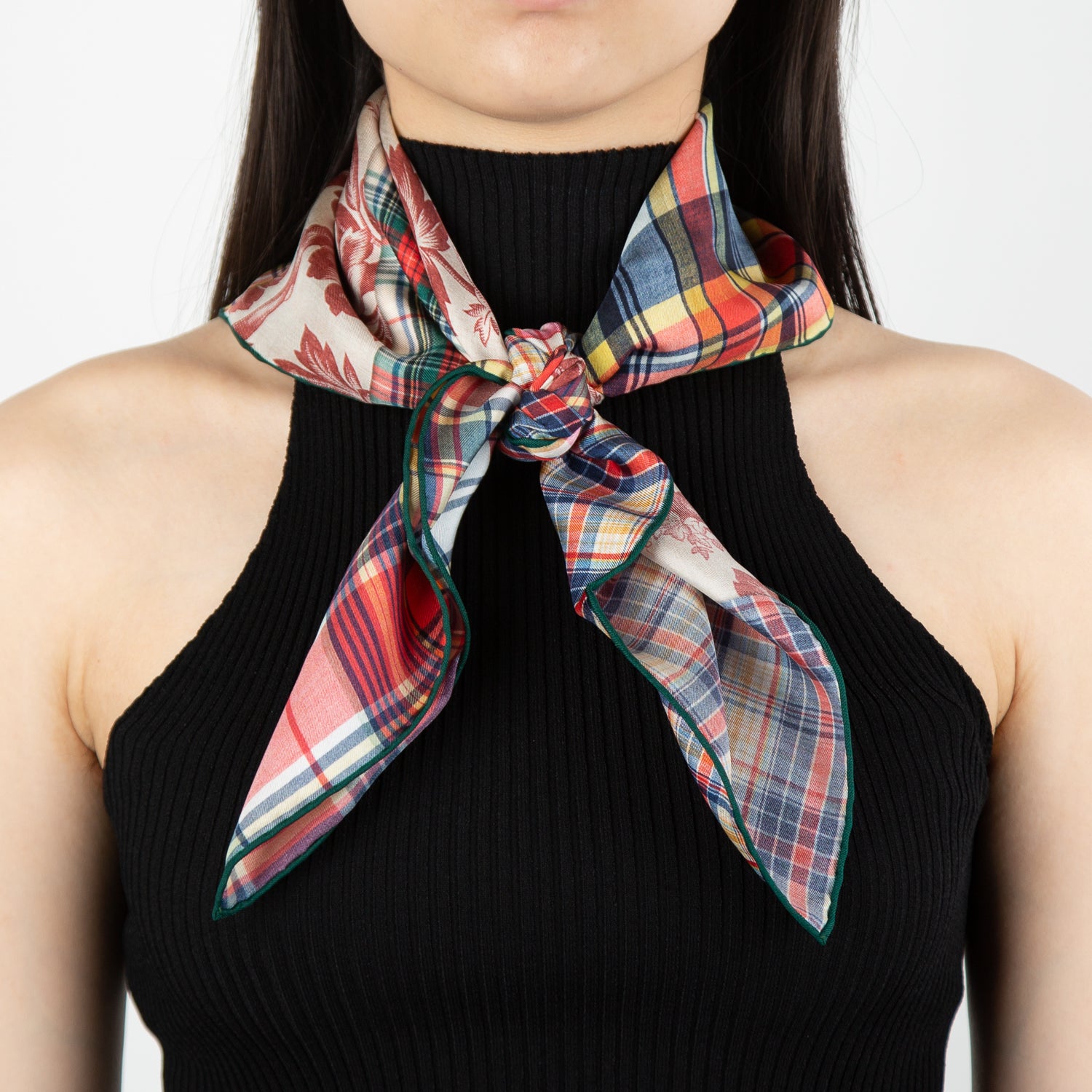 luxury printed silk scarf by Pierre Louis Mascia at Secret Location Concept Store