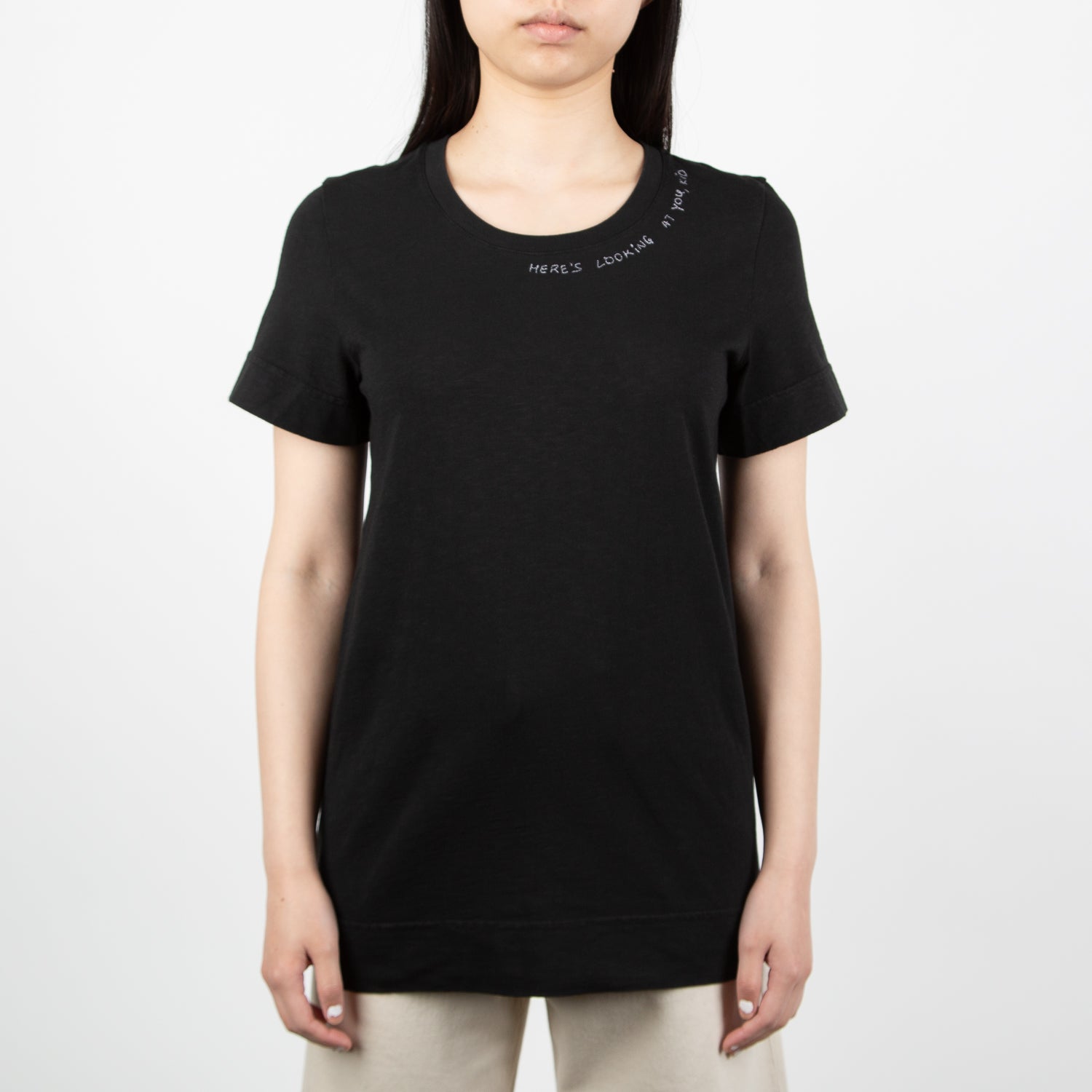 "Here's Looking At You Kid" T-shirt, black - Secret Location