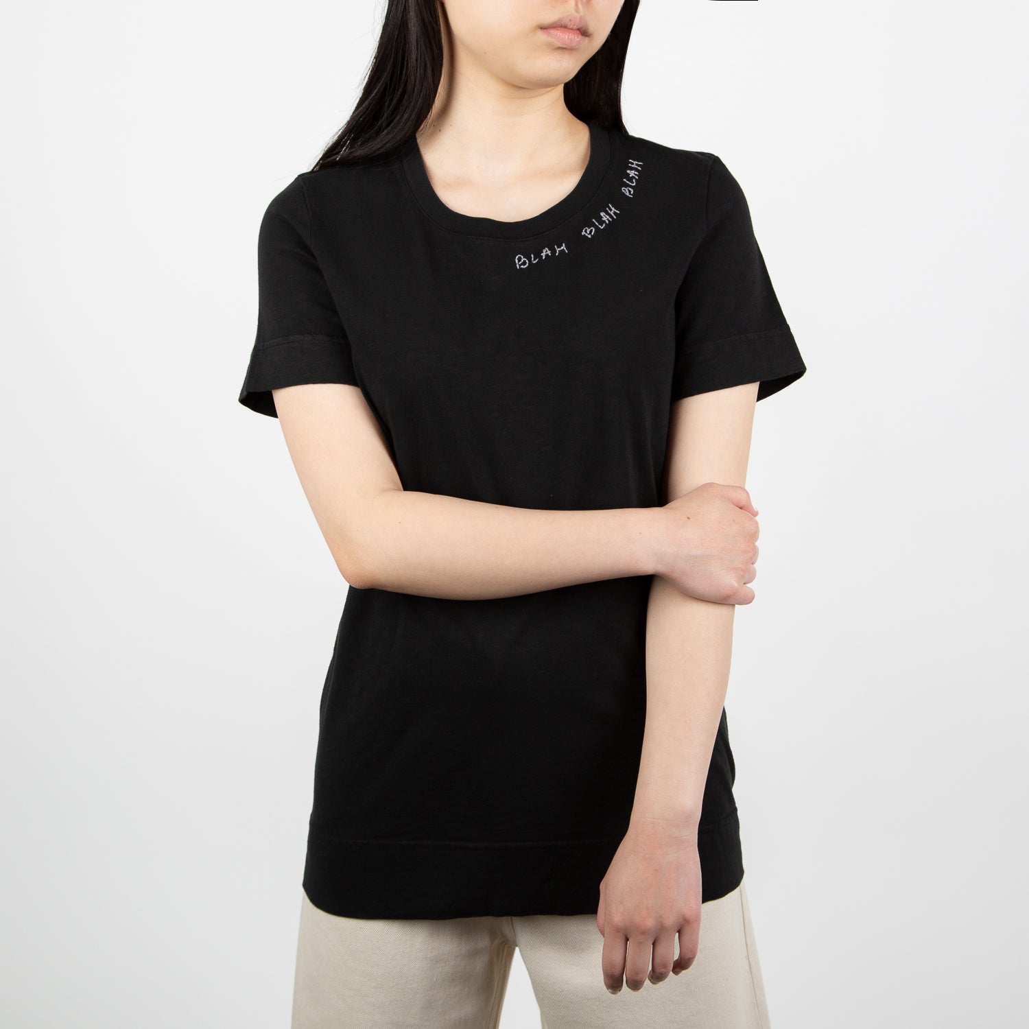 "Blah Blah Blah" T-shirt, black - Secret Location