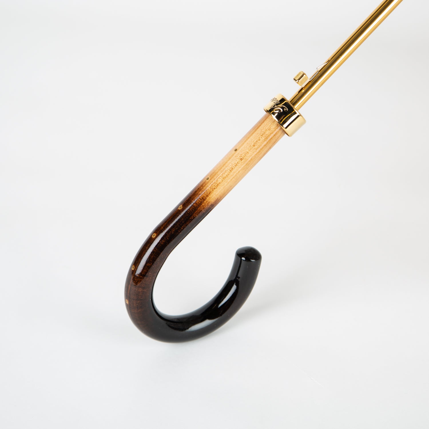 tartan umbrella with floral print