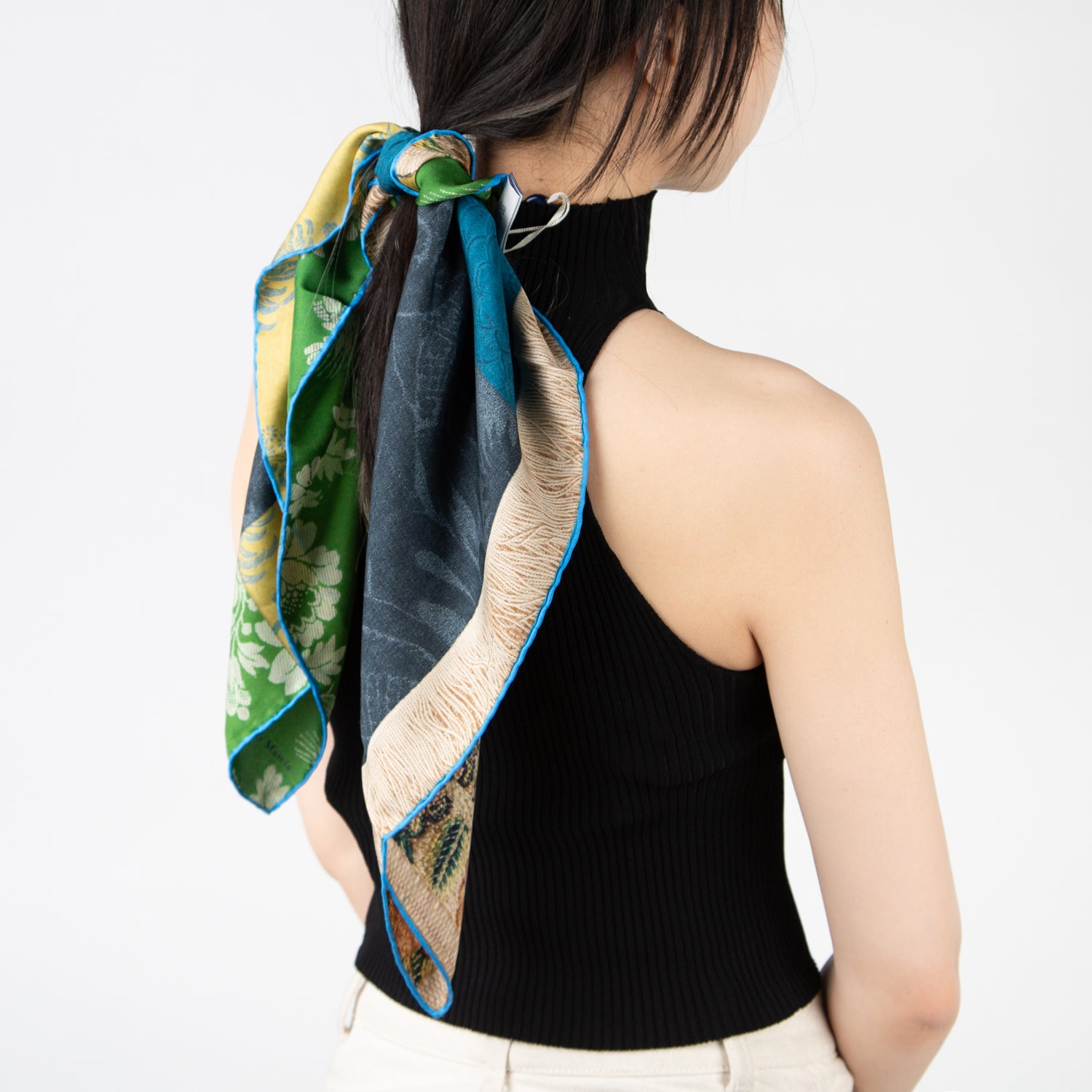 pierre louis mascia multi print scarf