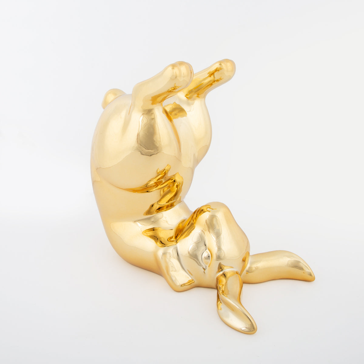 pols potten gold money box bunny bum