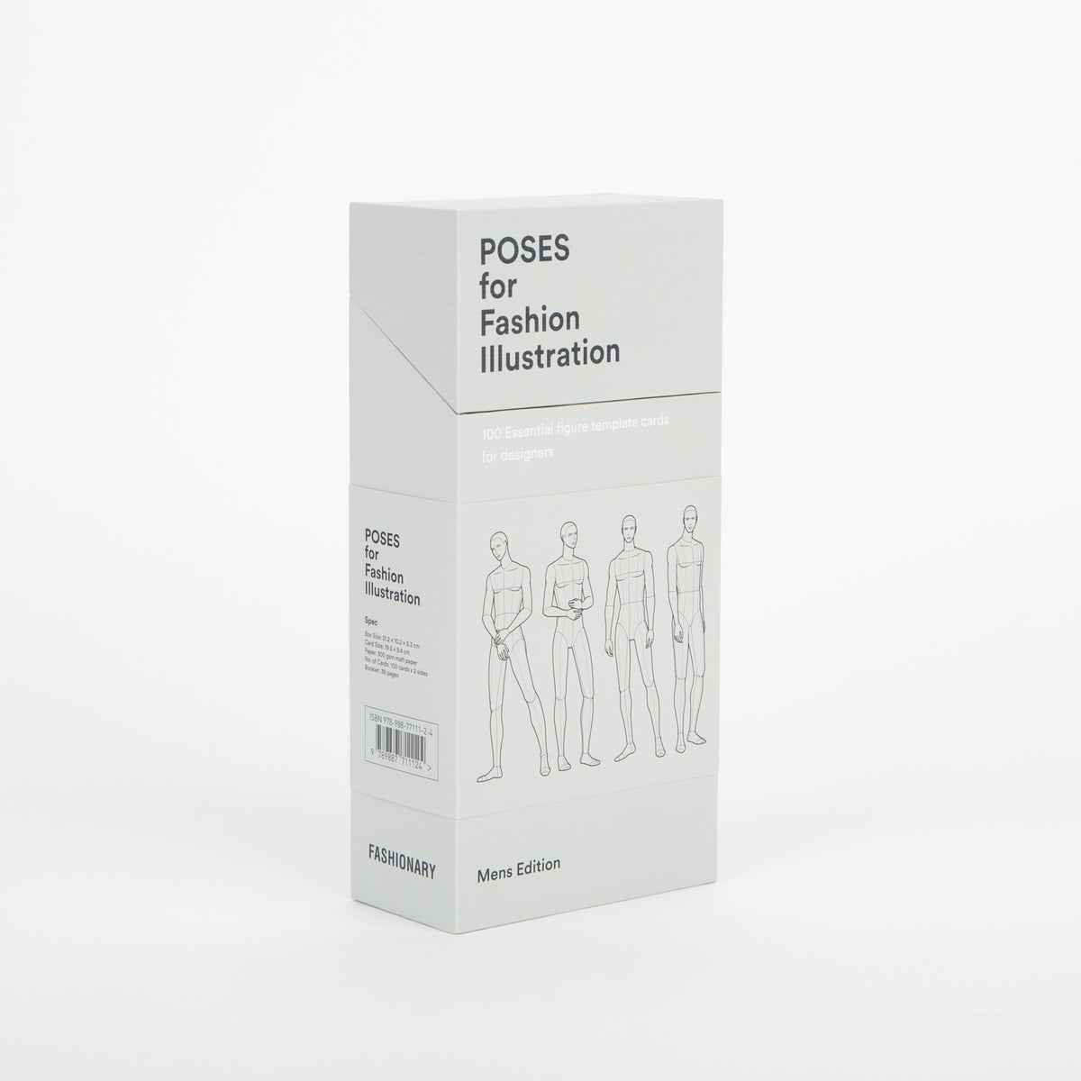 poses for fashion illustration template cards men's edition