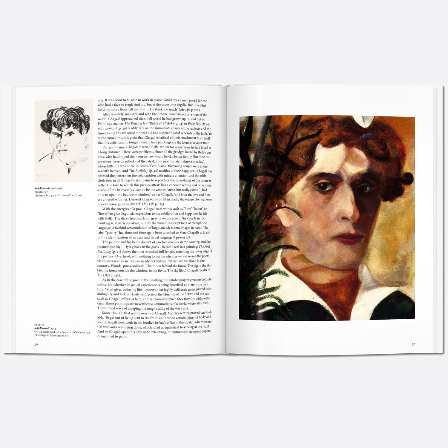 chagall taschen literature art book