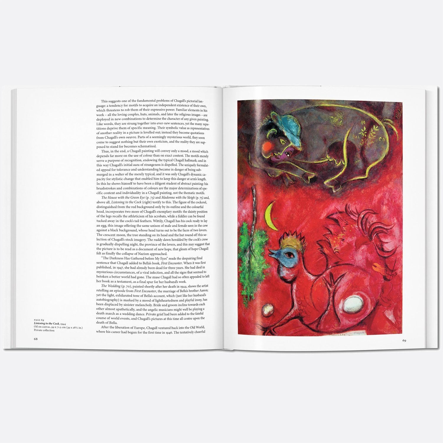 chagall taschen literature art book