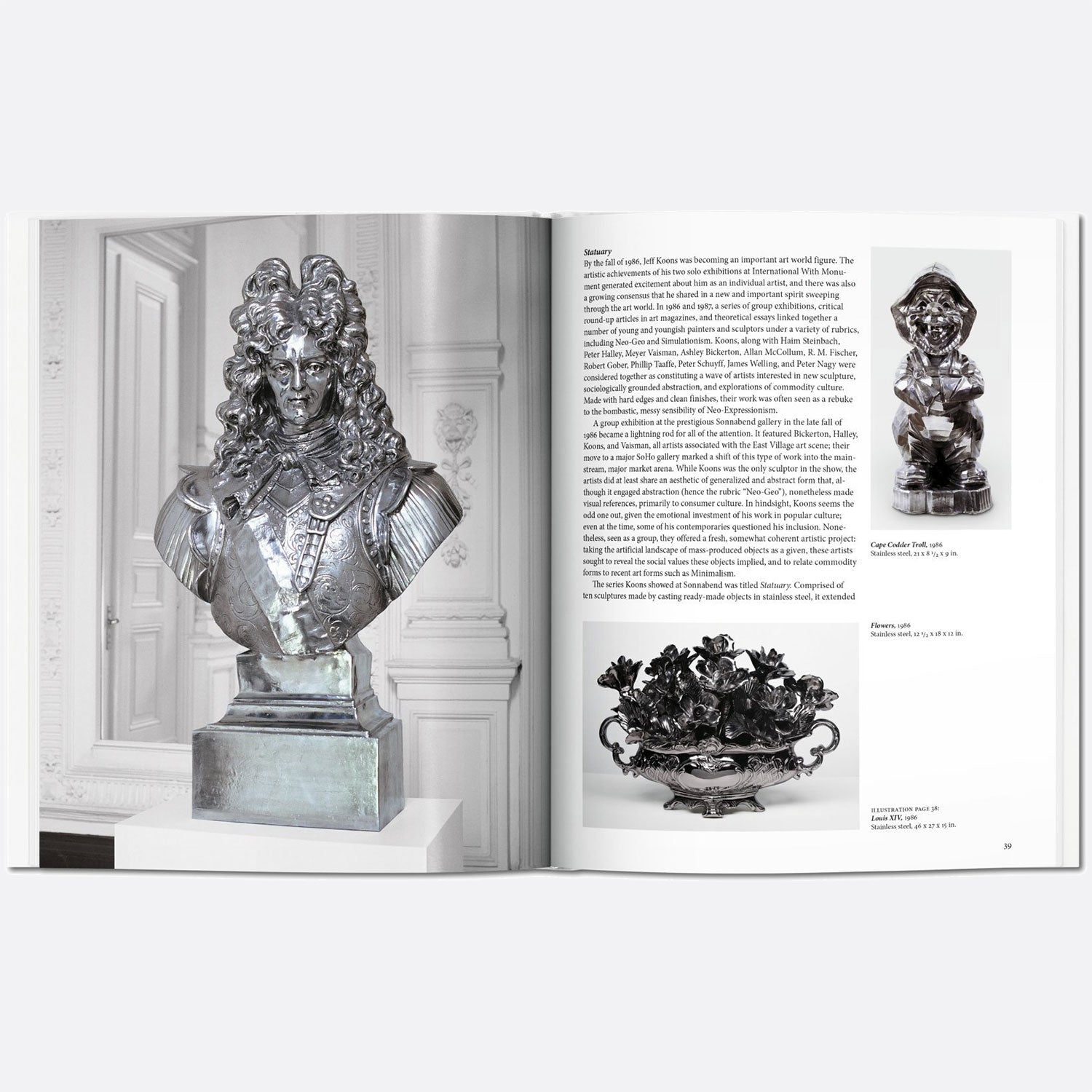 koons taschen literature art book