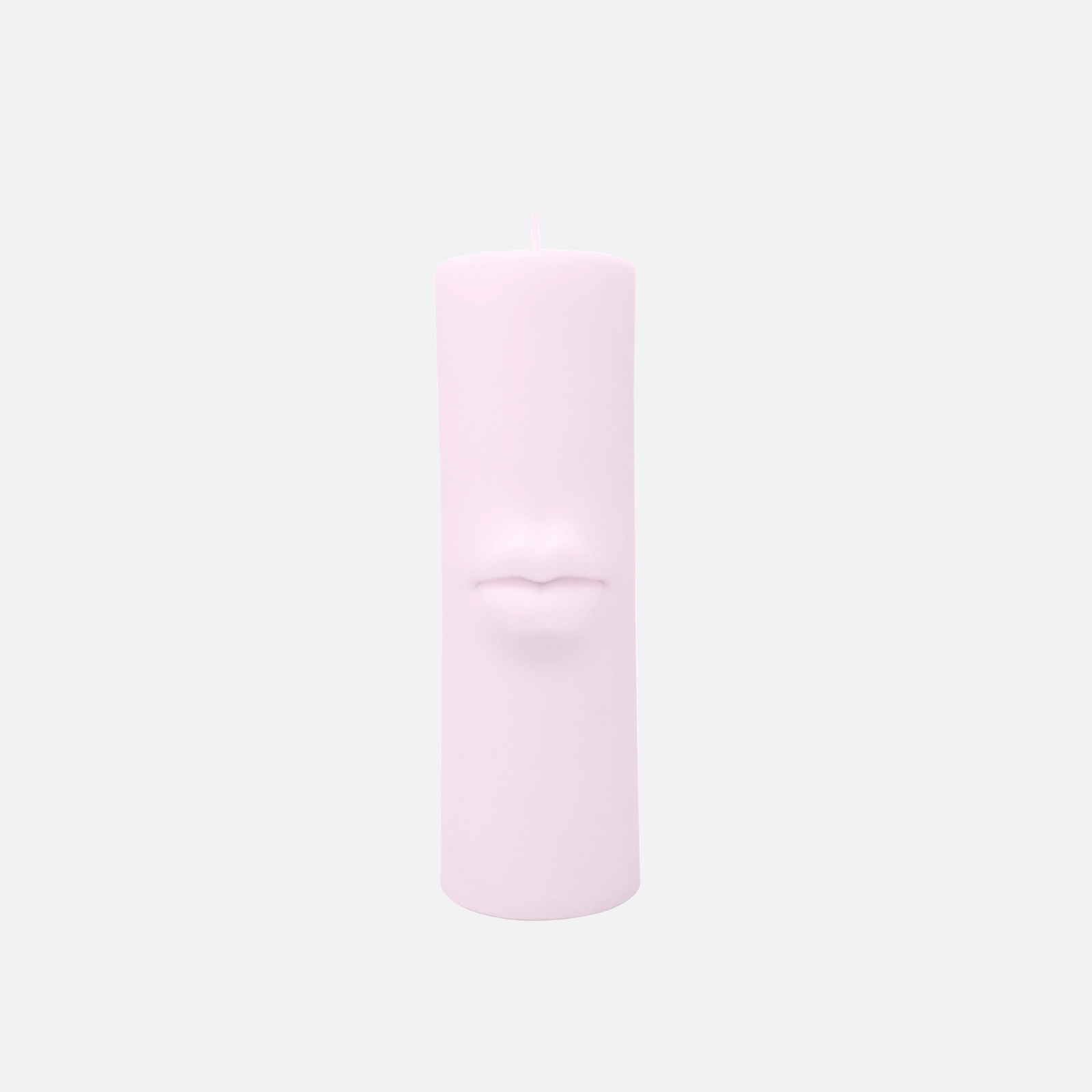 Lips Form Candle, lavender