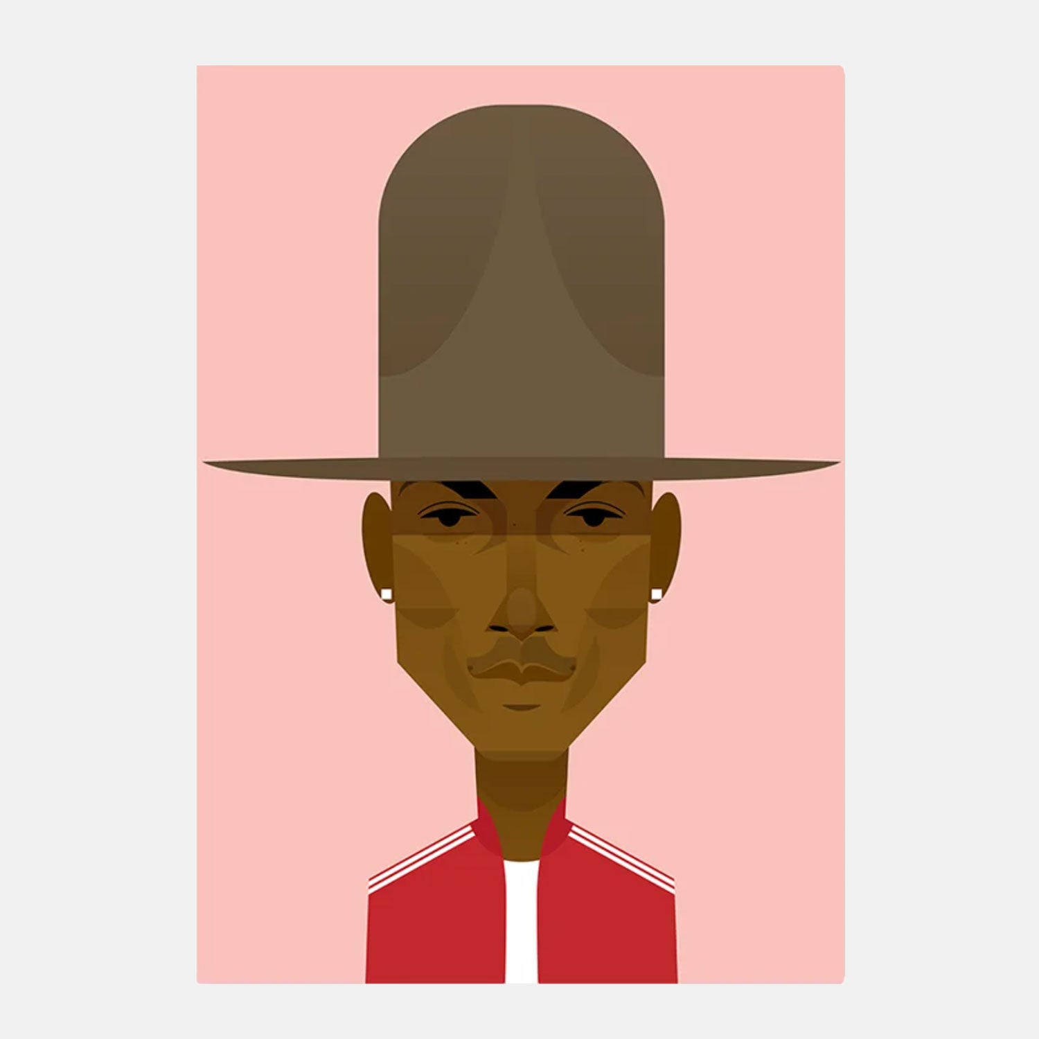 Pharrell Williams portraiture Art by Stanley Chow Prints at Secret Location